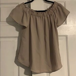Off the shoulder top